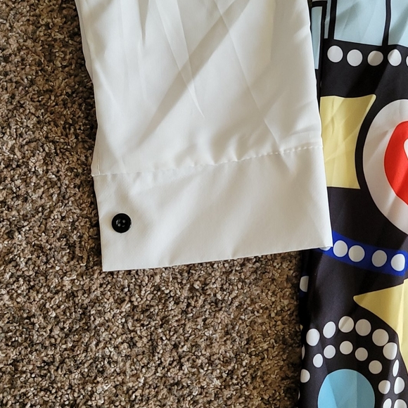 $$ Sold $$ Maxi Dress Long Sleeve Butterfly Print - Picture 6 of 8